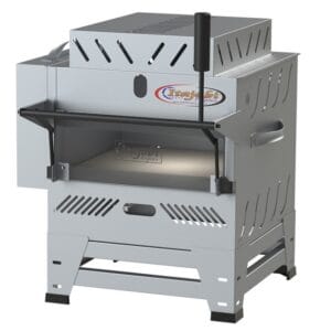 Pizza Grill Fixo Refratário Luxo - 425 x 425 c/ 1 infravermelho Itajobi Fogões