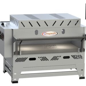 Pizza Grill Fixo Refratário Luxo - 715 x 425 C/ 2 infravermelhos Itajobi Fogões