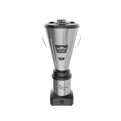 L10 - LIQUIDIFICADOR COMERCIAL INOX, COPO MONOBLOCO INOX - 0,5 HP-CV 127/220 V SKYMSEN L10 - LIQUIDIFICADOR COMERCIAL INOX, COPO MONOBLOCO INOX - 0,5 HP-CV 127/220 V SKYMSEN