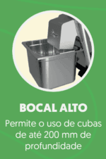 PA7 PRO - PROCESSADOR DE ALIMENTOS, INOX, SEM DISCOS DIÂMETRO 203 mm - 0,5 HP-CV 127/220 V SKYMSEN