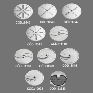 PROCESSADOR DE ALIMENTOS PAB RESTAURANTE C/ 9 DISCOS E 1 GRADE – BM 160 NR – BIVOLT BERMAR