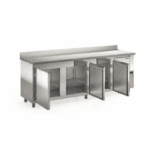 BALCÃO REFRIGERADO DE ENCOSTO COM CUBA LADO DIREITO GELOPAR GBFE-250CD/AI