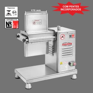 AMACIADOR E PREPARADOR DE CARNES EM AÇO INOX COM BOCAL DE 175MM- BM 34 NR PF – BIVOLT BERMAR
