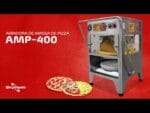 AMP-400 - ABRIDORA DE MASSA DE PIZZA - 0,5 HP-CV 127 V SKYMSEN
