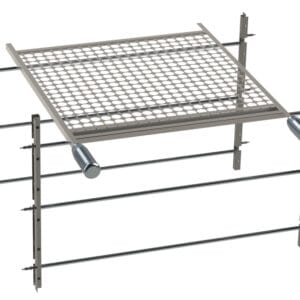 SUPORTE DE ALVENARIA FIXO C/ APOIO - 4 ESPETOS Itajobi Fogões