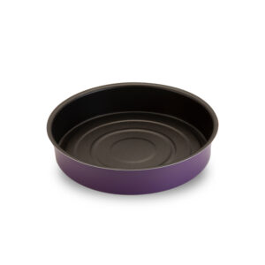 Assadeira Redonda Alta Amarela Alumínio Nacional