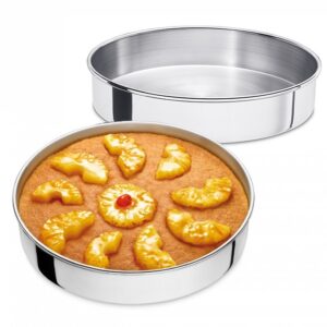 Assadeira Redonda Polida Alumínio ABC