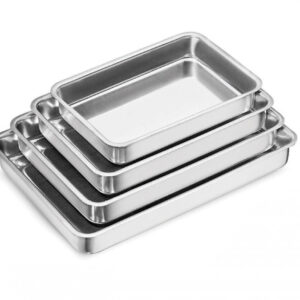 Assadeira Retangular 3 cm de Altura Doméstica Alumínio ABC