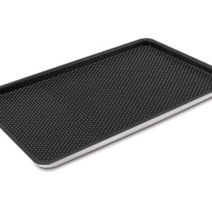 Assadeira Retangular Forno Turbo com Furos Antiaderente Alumínio ABC