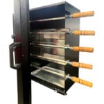 Assador à gás 5 Espetos Spolu