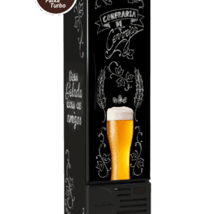 Cervejeira Refrigerada Slim - CRV-250/B - Lousa de Bar - Conservex