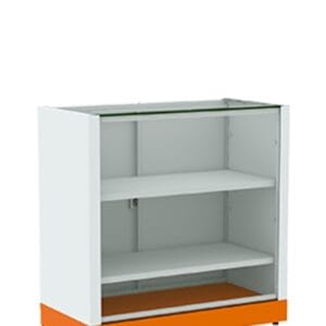 BALCÃO EXPOSITOR COM PORTA AMAPÁ