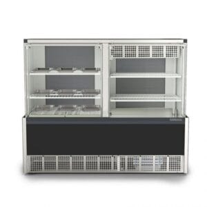 BALCÃO QUENTE E FRIO AURORA GELOPAR GQEA-140R PR