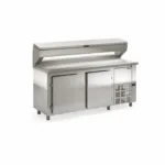 BALCÃO REFRIGERADO CONDIMENTADOR PARA 11 CUBAS GELOPAR GBPZ-190T COM TAMPO