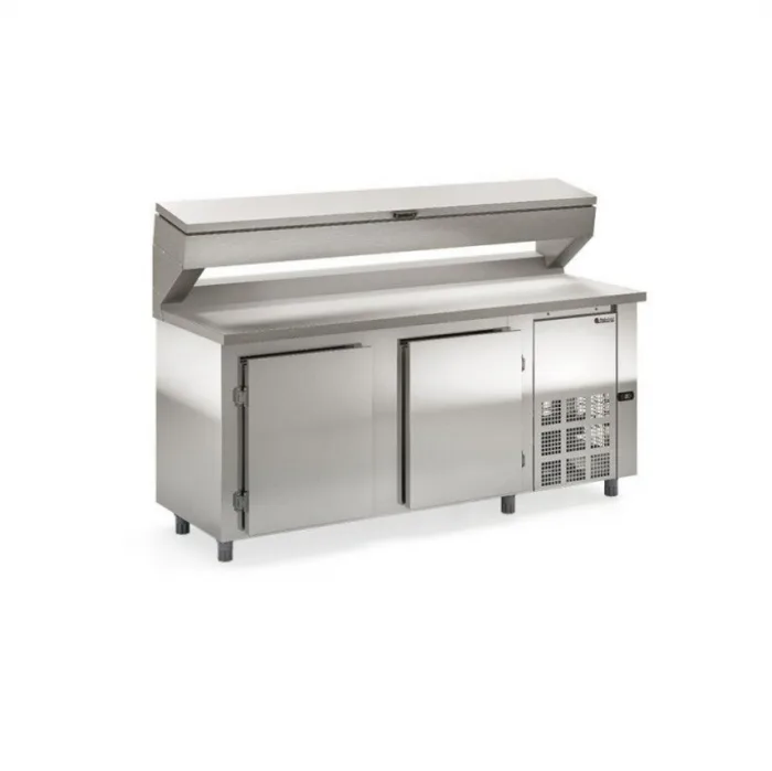 BALCÃO REFRIGERADO CONDIMENTADOR PARA 11 CUBAS GELOPAR GBPZ-190T COM TAMPO BALCÃO REFRIGERADO CONDIMENTADOR PARA 11 CUBAS GELOPAR GBPZ-190T COM TAMPO