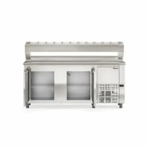BALCÃO REFRIGERADO CONDIMENTADOR PARA 11 CUBAS GELOPAR GBPZ-200