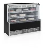 BALCÃO REFRIGERADO CONFEITARIA DUPLA FUNÇÃO AURORA GELOPAR GPEA-140R PR