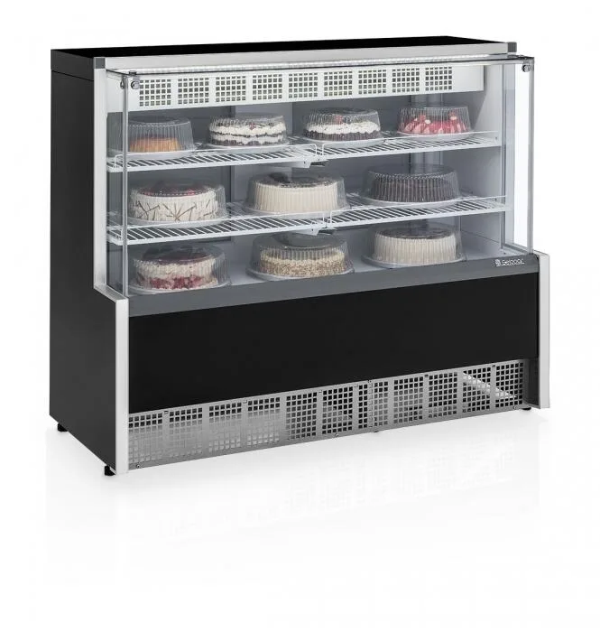 BALCÃO REFRIGERADO CONFEITARIA DUPLA FUNÇÃO AURORA GELOPAR GPEA-140R PR BALCÃO REFRIGERADO CONFEITARIA DUPLA FUNÇÃO AURORA GELOPAR GPEA-140R PR