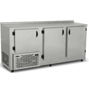 Balcão refrigerado de encosto - 3 portas - BRE-190 - Conservex