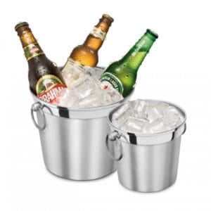 Balde de Gelo com Argola de Alumínio Hotel Alumínio ABC