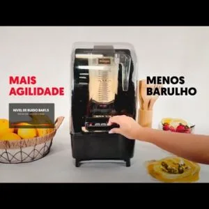 BAR1.5 - LIQUIDIFICADOR BLENDER COM ABAFADOR DE RUÍDOS, COPO TRITAN, ALTA ROTAÇÃO, COM FUNÇÕES PRÉ-PROGRAMADAS, 1,5 LITROS - 2.238 W 220-240 V SKYMSEN