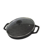 Bifeteira Dupla Face com Tampa de Vidro Santana