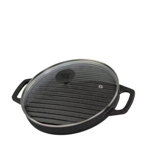 Bifeteira Dupla Face com Tampa de Vidro Santana