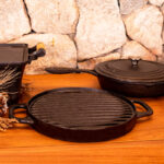 Bifeteira Dupla Face com Tampa de Vidro Santana