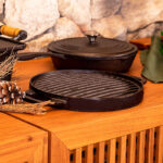 Bifeteira Dupla Face com Tampa de Vidro Santana