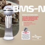 BMS-N - BATEDOR DE MILKSHAKE, COPO INOX, 1 HASTE - 500 W 127 V SKYMSEN