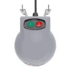 BMS-P - BATEDOR DE MILKSHAKE DE PAREDE, COPO INOX, 1 HASTE - 500 W 127 V SKYMSEN