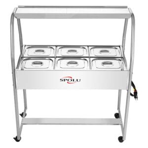 Buffet Térmico - 6 Cubas Spolu