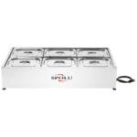 Buffet Térmico de Bancada - 6 Cubas Spolu
