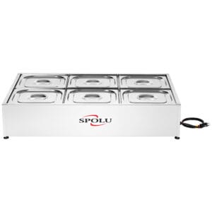 Buffet Térmico de Bancada - 6 Cubas Spolu