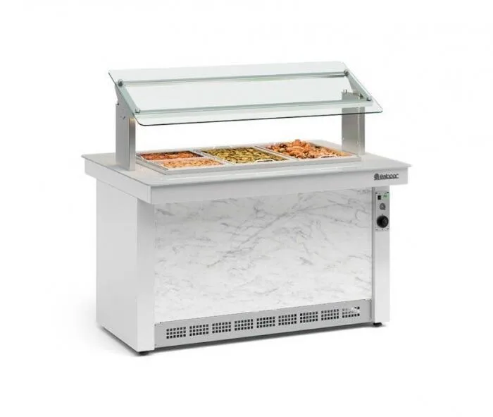 BUFFET TÉRMICO PARA 06 CUBAS LINHA VITRA GELOPAR GBTA-140BR BUFFET TÉRMICO PARA 06 CUBAS LINHA VITRA GELOPAR GBTA-140BR