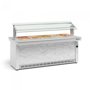 BUFFET TÉRMICO PARA 10 CUBAS VITRA GELOPAR GBTA-200 BR