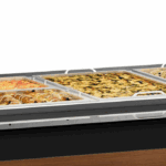 BUFFET TÉRMICO PARA 10 CUBAS VITRA GELOPAR GBTA-200 PR