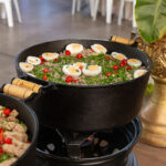 Caçarola Alça de Madeira com Tampa de Ferro Santana