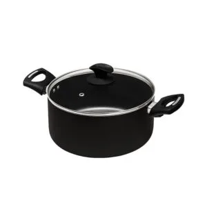 Caçarola Antiaderente Clarity Black 24 - Eirilar Eirilar