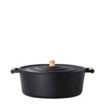 Caçarola com Tampa de Alumínio Santana