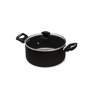 Caçarola Panela Antiaderente Clarity Black 18 - Eirilar Eirilar