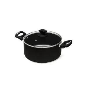 Caçarola Panela Antiaderente Clarity Black 18 - Eirilar Eirilar
