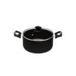 Caçarola Panela Antiaderente Clarity Black 18 - Eirilar Eirilar