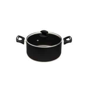 Caçarola Panela Antiaderente Clarity Black 18 - Eirilar Eirilar