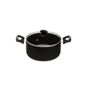 Caçarola Panela Antiaderente Clarity Black 18 - Eirilar Eirilar