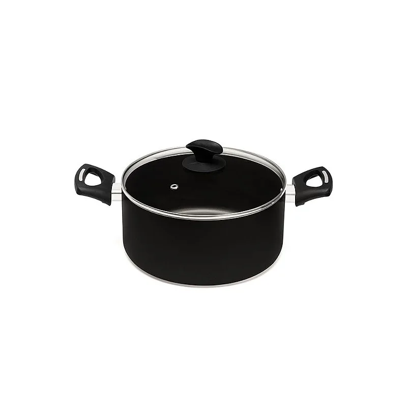 Caçarola Panela Antiaderente Clarity Black 18 - Eirilar Caçarola Panela Antiaderente Clarity Black 18 - Eirilar Eirilar