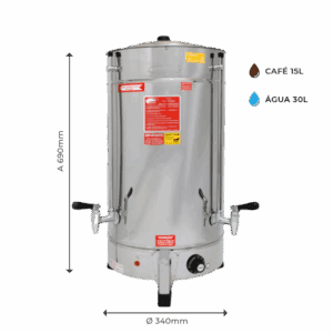 Cafeteira Linha Pro – Cilíndrica – CIC15 Consercaf