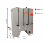 Cafeteira Linha Pro – Retangular – CIP20 Consercaf