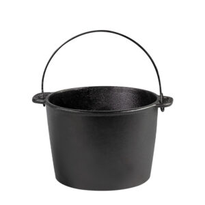 Caldeirão 18 cm Tampa de Vidro Santana