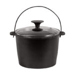 Caldeirão 18 cm Tampa de Vidro Santana